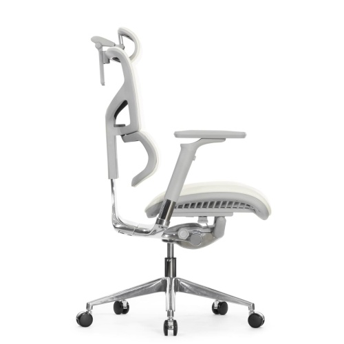 Ортопедическое кресло Falto Leather Premium Белое