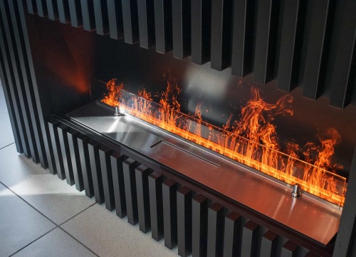Электроочаг Schönes Feuer 3D FireLine 600 со стальной крышкой в Рязани